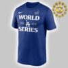 Los Angeles Dodgers Nike Royal 2024 World Series Arched Lockup Unisex T-Shirt