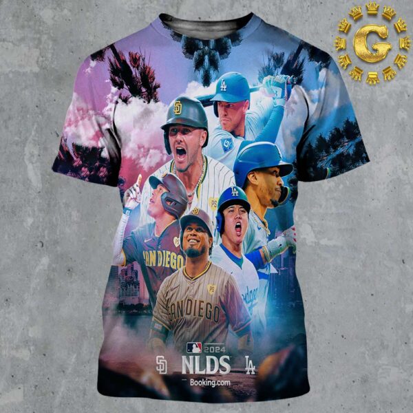 Los Angeles Dodgers Vs San Diego Padres MLB NLDS 2024 All Over Print Shirt