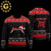 Metallica Gimme Yule Holiday Skeleton Santa Xmas 2024 Holiday Gift Ugly Christmas Sweater