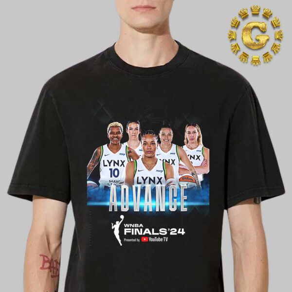 Minnesota Lynx Advance WNBA Finals 2024 Unisex T-Shirt