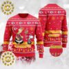 NFL Kansas City Chiefs Arrowhead Chop Pattern Classic Gift For Fans Christmas Ugly Sweater