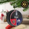 NHL Stanley Cup 2024 Finals Champions Xmas Holiday Gift Ceramic Christmas Decorations Ornament