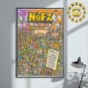 NOFX Merch Poster Where NOFX Poster Day 2 Home Decor Poster Canvas