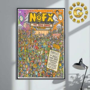 NOFX Merch Poster Where NOFX Poster Day 3 Home Decor Poster Canvas