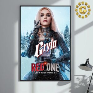 New Character Gryla Poster For Red One Only In Theaters November 15 2024 Home Decor Poster Canvas