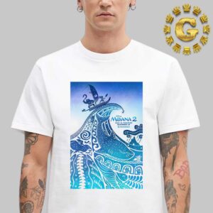 New Poster For Moana 2 Only In Theaters November 27 2024 Unisex T-Shirt