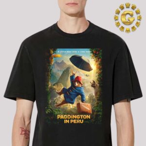 New Poster For Paddington In Peru 3 In Cinemas November 8 2024 Unisex T-Shirt