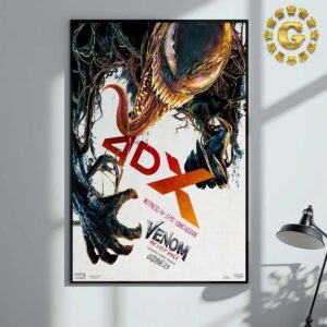 New Poster For Venom The Last Dance 4DX Witness The Epic Conclusion Exclusively In Movie Theatres October 25 Home Decor Poster Canvas