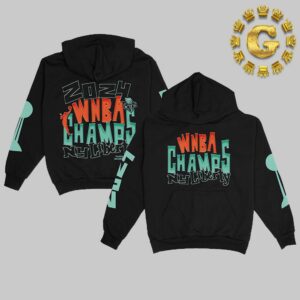 New York Liberty Playa Society Black 2024 WNBA Finals Champions Premium Pullover Unisex Hoodie Shirt