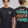 New York Liberty Round 21 Black 2024 WNBA Finals Champions Airbrush Unisex T-Shirt