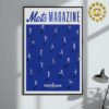 New York Mets Poster MLB Postseason 2024 Home Decor Poster Canvas