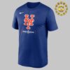 New York Mets Black 2024 MLB Postseason Around The Horn Unisex T-Shirt