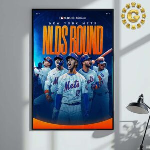 New York Mets On To The Next One NLDS Bound 2024 MLB Home Decor Poster Canvas