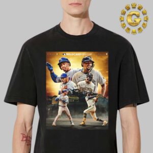 New York Mets Vs Milwaukee Brewers Of NL Central Champ MLB Wildcard 2024 Unisex T-Shirt