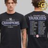 New York Yankees Majestic Threads 2024 World Series Unisex T-Shirt