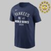 New York Yankees Nike Navy 2024 World Series Authentic Collection Legend Unisex T-Shirt