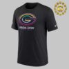 Nike Baltimore Ravens Crucial Catch 2024 Black Unisex T-Shirt