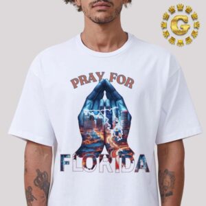 Official Hurricane Milton 2024 Pray For Flordia Unisex T-Shirt