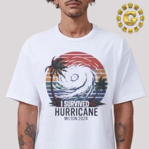 Official Hurricane Milton Nostalgia Retro Style Unisex T-Shirt