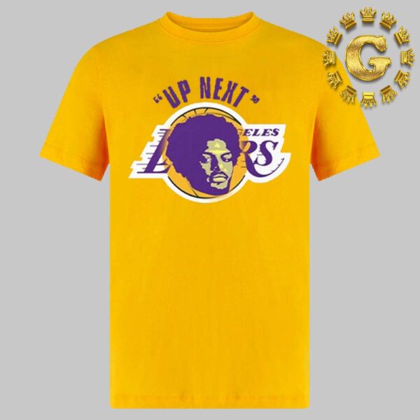 Official Lakers Logo Up Next Bronny James Unisex T- Shirt