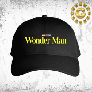 Official Logo For Marvel Televisions Wonder Man Classic Cap Hat Snapback