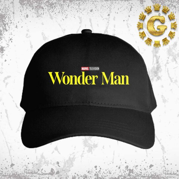 Official Logo For Marvel Televisions Wonder Man Classic Cap Hat Snapback