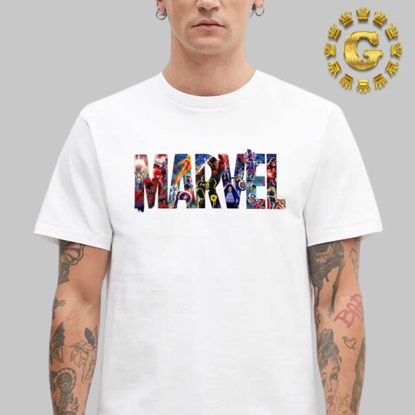 Official The New 2024 Logo For Marvel Unisex T-Shirt