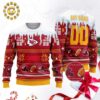 Personalizws Kansas City Chiefs Ugly Sweater Football Logo Custom Name Ugly Christmas Sweater Gift For Holiday