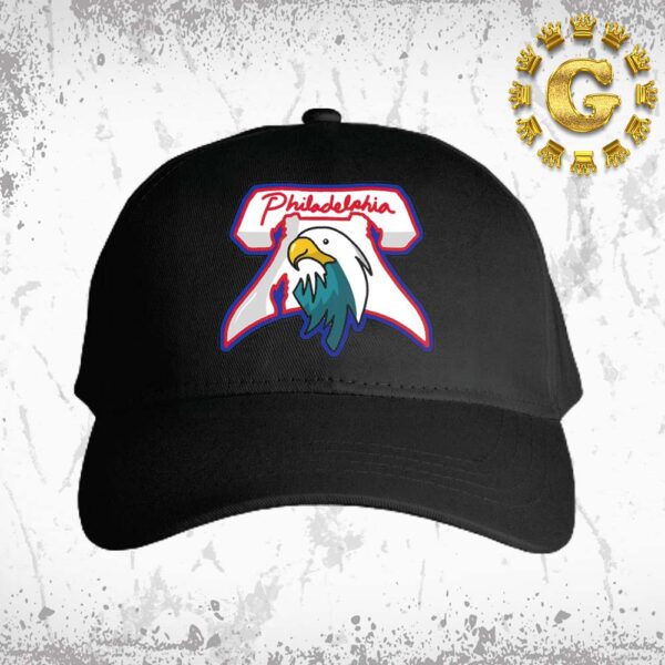 Philadelphia Eagles And Philadelphia 76ers Combined NFL x NBA Logo Philadelphia Sport Teams Classic Cap Hat Snapback