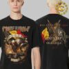 Powerwolf Wolfsnachte Tour 2024 Merch Tee At Hamburg In Germany On October 4th 2024 Two Side Unisex T-Shirt