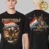 Powerwolf Wolfsnachte Tour 2024 Merch Tee At Milano In Italia On October 14th 2024 Two Side Unisex T-Shirt