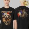 Powerwolf Wolfsnachte Tour 2024 Merch Tee At Stuttgart In Germany On October 11th 2024 Two Side Unisex T-Shirt