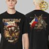 Powerwolf Wolfsnachte Tour 2024 Event Tee At Frank Furt In Germany On October 12th 2024 Two Side Unisex T-Shirt