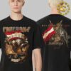 Powerwolf Wolfsnachte Tour 2024 Merch Tee At Munchen In Germany On October 25th 2024 Two Side Unisex T-Shirt