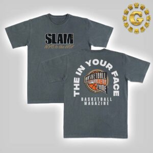 SLAM Hall Of Fame Heavy Charcoal Tee Two Side Unisex T-Shirt