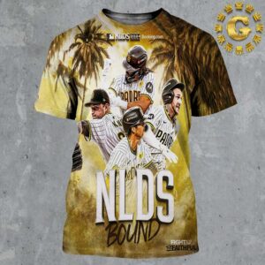 San Diego Padres MLB NLDS Bound 2024 All Over Print Shirt