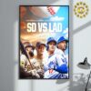 San Diego Padres Win Atlanta Braves In Wild Card 2024 MLB Game 2 On October 2 Fight For The Faithful Home Decor Poster Canvas