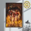 San Francisco 49ers National Tight Day Logo NFL 2024 Home Decor Poster Canvas