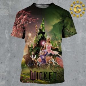 See It In Reald 3D Poster For Wicked In Theaters On November 22 All Over Print Shirt