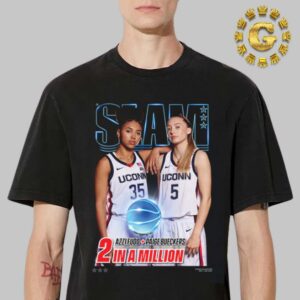 Slam 235 Cover Tee Paige Bueckers And Azzi Fudd 2 In A Million Unisex T-Shirt