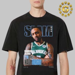 Slam 252 Cover Tee Damian Lillard From Milwaukee Bucks YAll Must Have Forgot NBA Preview 2024 2025 Unisex T-Shirt