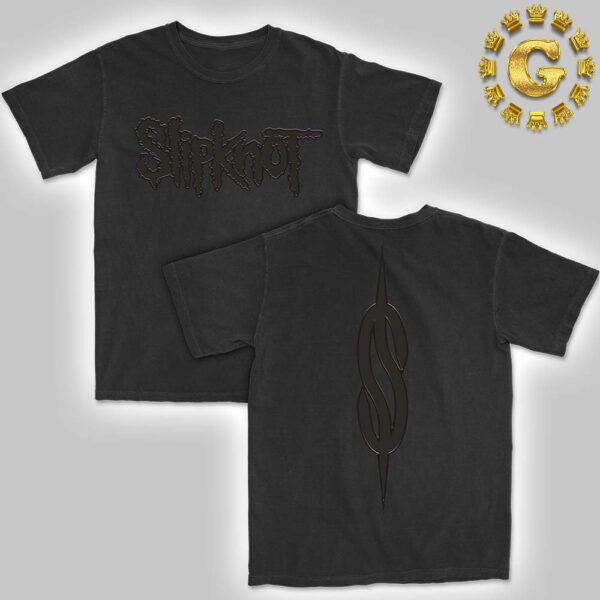 Slipknot Merch Tee Ritual S Black And Signature Logo Black Two Sides Unisex T-Shirt