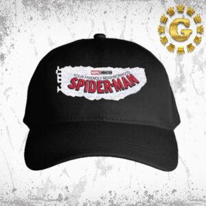 Spider Man Your Friendly Neighborhood Logo Marvel Animation Classic Cap Hat Snapback