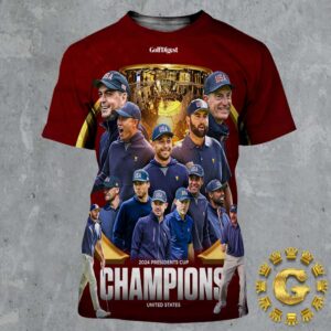 Team USA Has Won The 2024 Presidents Cup Champions United States All Over Print Shirt