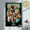 Leonie Fiebich From New York Liberty Reach 61 Points Most By A Rookie In WNBA Finals History Home Decor Poster Canvas