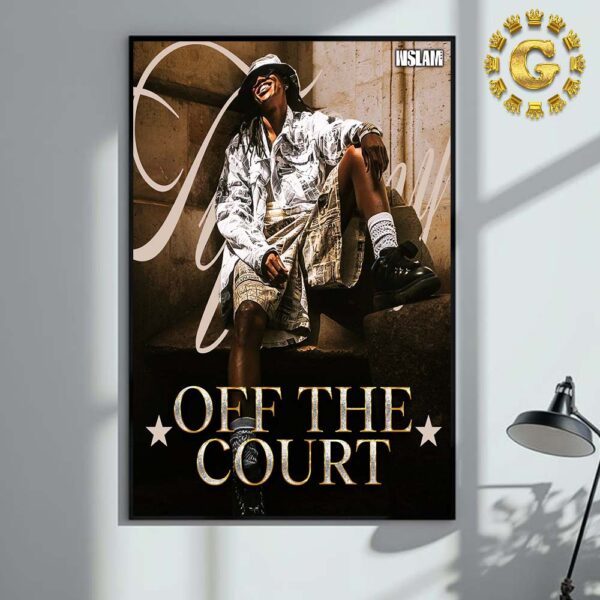 WSLAM Tiffany Hayes From Las Vegas Aces Fashion Off The Court Home Decor Poster Canvas