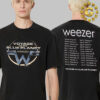 Weezer Official Tee Voyage To The Blue Planet The Flaming Lips Dinosaurjr Tour Dates List 2024 Two Side Unisex T-Shirt