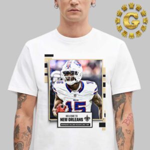 Welcome To New Orleans Saints Marquez Valdes Scantling NFL Unisex T-Shirt