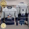 Trevon Diggs 7 NFL Dallas Cowboys Dallas Cowboys Xmas 2024 Holiday Gift Ugly Christmas Sweater