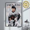 Aaron Judge New York Yankees American League Most Valuable Player Award Winner 2024 MLB Home Decor Poster Canvas